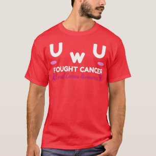 T-shirt Sensibilisation au cancer du sein J'ai combattu le