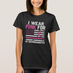 T-shirt Sensibilisation au cancer du sein Je porte le rose