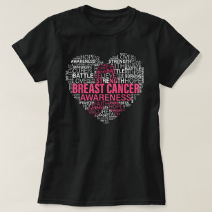 T-shirt Sensibilisation au cancer du sein Lutter contre l'