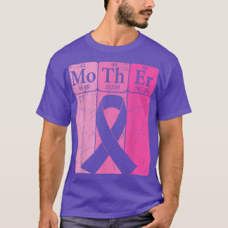 T-shirt Sensibilisation au cancer du sein Maman Mère Table