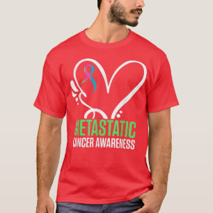 T-shirt Sensibilisation au cancer du sein métastatique Ave