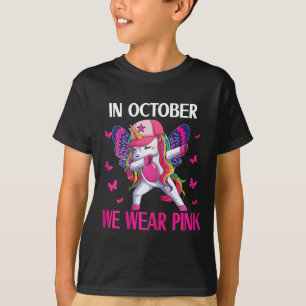 T-shirt Sensibilisation au cancer du sein pour les jeunes