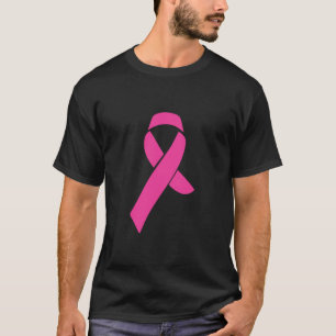 T-shirt Sensibilisation au cancer du sein Ruban rose Je po