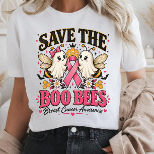 T-shirt Sensibilisation au cancer du sein Save The Boo Bee