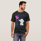 T-shirt Sensibilisation au cancer rectal des éléphants - C (Devant entier)