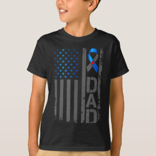 T-shirt Sensibilisation au diabète de type 1 T1d Papa de g