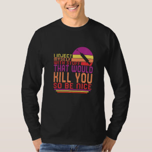 T-shirt Sensibilisation au diabète Enfants T1d Guerrier Se