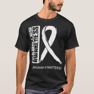 T-shirt Sensibilisation Au Diabète Parce Qu'Il A Une Impor