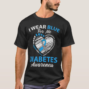 T-shirt Sensibilisation au diabète Type 1 2 En Novembre No