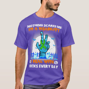 T-shirt Sensibilisation au handicap Rien ne me fait peur H