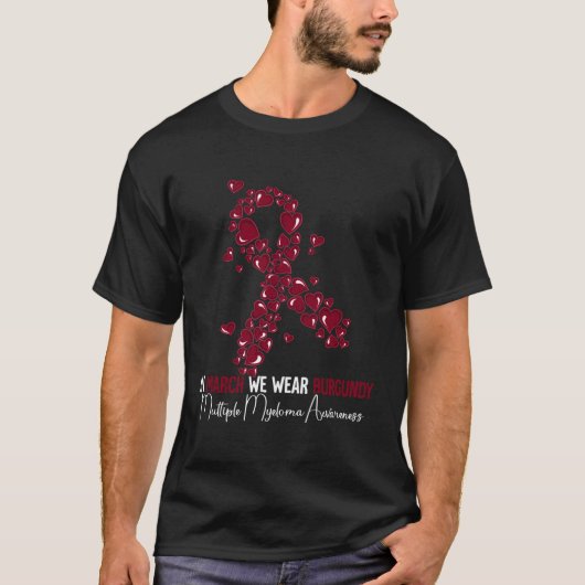 T-shirt Sensibilisation au myélome multiple (Devant)