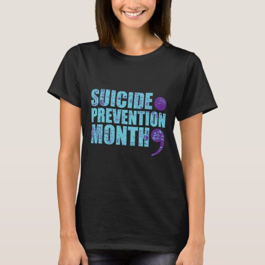 T-shirt Sensibilisation au suicide (Devant)