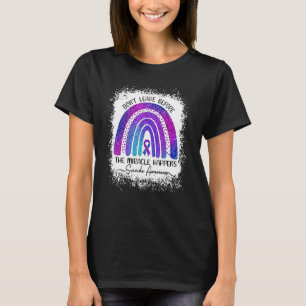 T-shirt Sensibilisation au suicide Arc-en-ciel Ne partez p
