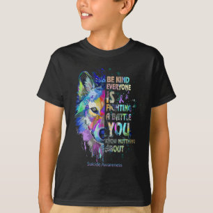 T-shirt Sensibilisation Au Suicide Être Comme Tout Le Mond