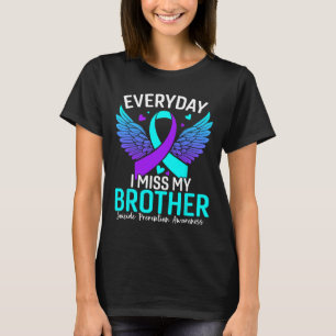 T-shirt Sensibilisation au suicide Frère-chemise Préventio