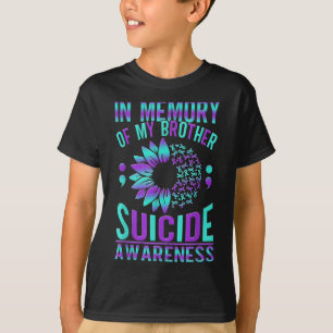 T-shirt Sensibilisation au suicide Prévention du suicide S