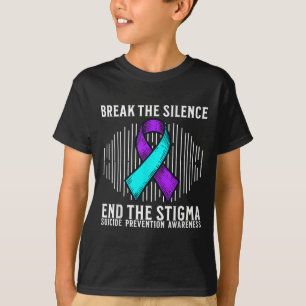T-shirt Sensibilisation au suicide Soutien Mois de la sens