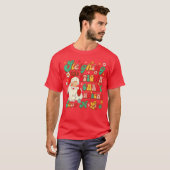 T-shirt Sensibilisation au surdosage de Noël traquant la s (Devant entier)