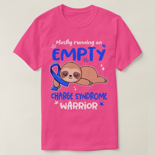 T-shirt Sensibilisation Au Syndrome De Charge Fonctionnant (Design devant)