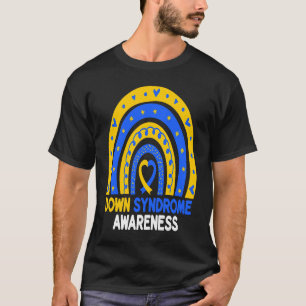 T-shirt Sensibilisation au syndrome de Down Arc-en-ciel T2