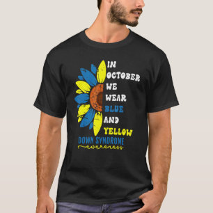 T-shirt Sensibilisation Au Syndrome De Down En Octobre Nou