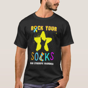 T-shirt Sensibilisation au syndrome de Down Rocher vos cha