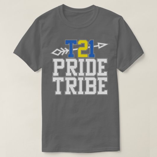 T-shirt Sensibilisation au syndrome de Down s 21 Jours Fem (Design devant)