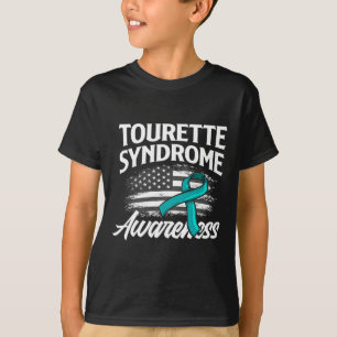 T-shirt Sensibilisation au syndrome de la tourette du drap