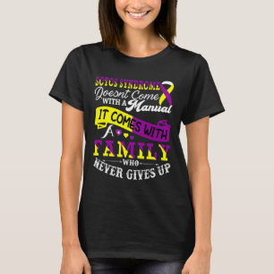 T-shirt Sensibilisation au syndrome de Sotos, soutien fami