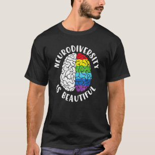 T-shirt Sensibilisation au Tdah Autisme La Neurodiversité