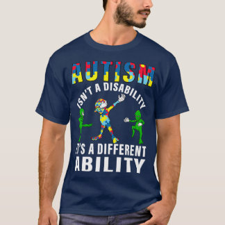 T-shirt Sensibilisation Autisme isnx27t a handicap itx27s 