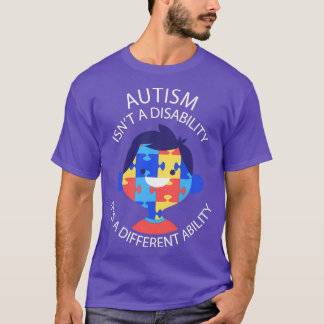 T-shirt Sensibilisation Autisme isnx27t a handicap itx27s 