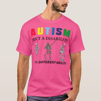T-shirt Sensibilisation Autisme isnx27t a handicap itx27s 