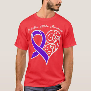 T-shirt Sensibilisation aux accidents vasculaires cérébrau