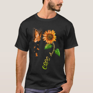 T-shirt Sensibilisation aux cultures de tournesol papillon