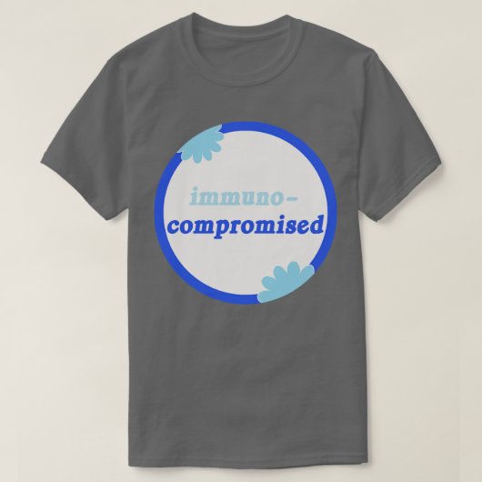 T-shirt Sensibilisation aux handicaps Compromis Immuno (Design devant)