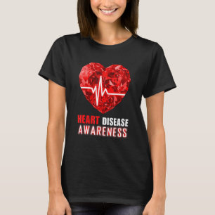 T-shirt Sensibilisation aux maladies cardiaques