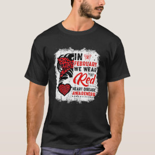 T-shirt Sensibilisation Aux Maladies Cardiaques En Février