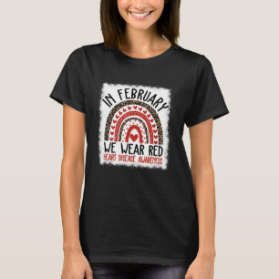 T-shirt Sensibilisation Aux Maladies Cardiaques En Février