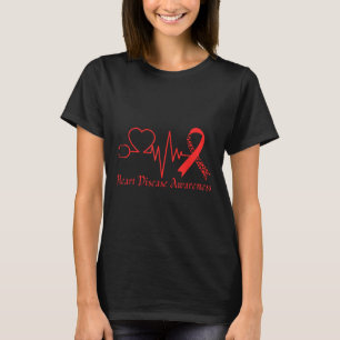 T-shirt Sensibilisation aux maladies cardiaques Go Red In