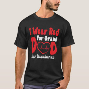T-shirt Sensibilisation aux maladies cardiaques Je porte d