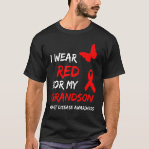 T-shirt Sensibilisation aux maladies cardiaques Je porte l