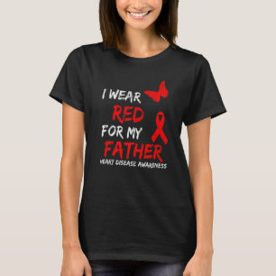 T-shirt Sensibilisation aux maladies cardiaques Je porte l