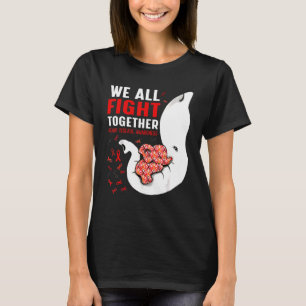 T-shirt Sensibilisation aux maladies cardiaques Nous comba