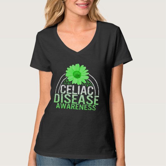 T-shirt Sensibilisation aux maladies coeliaques Guerrier a (Devant)