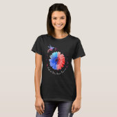 T-shirt Sensibilisation aux maladies de l'arc périphérique (Devant entier)
