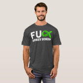 T-shirt Sensibilisation aux maladies du rein Cadeau d'orgu (Devant entier)