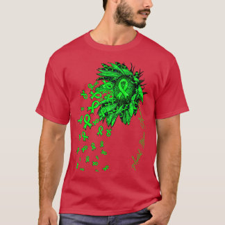 T-shirt Sensibilisation aux maladies mentales Fleurs de ru