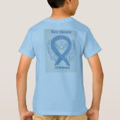 T-shirt Sensibilisation aux maladies rares Ruban Angel per (Dos)