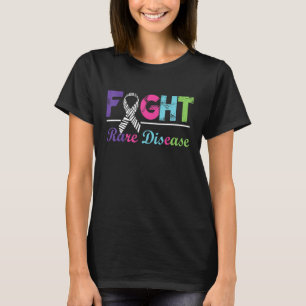 T-shirt Sensibilisation aux maladies rares Zebra Ribbon Co